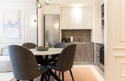 Аренда светлой 2-комнатной квартиры, 55 м², ЖК BW Aqua, Белград, Сербия